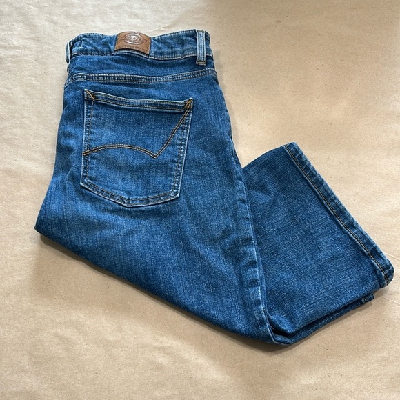 Dickies Blue Ankle Jean Size 10 - Picture 1 of 11